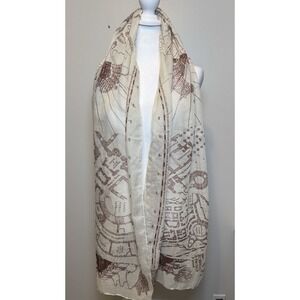 Marauders Map Mischief Makers Scarf, Wizarding Trunk, Harry Potter, Hogwarts HP